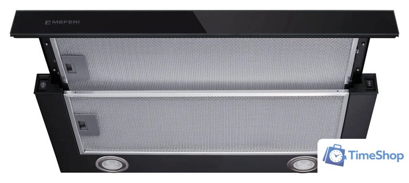 Кухонная вытяжка Meferi SLIDEBOX60BK Glass Ultra - Изображение №6 — Интернет-магазин Time-Shop