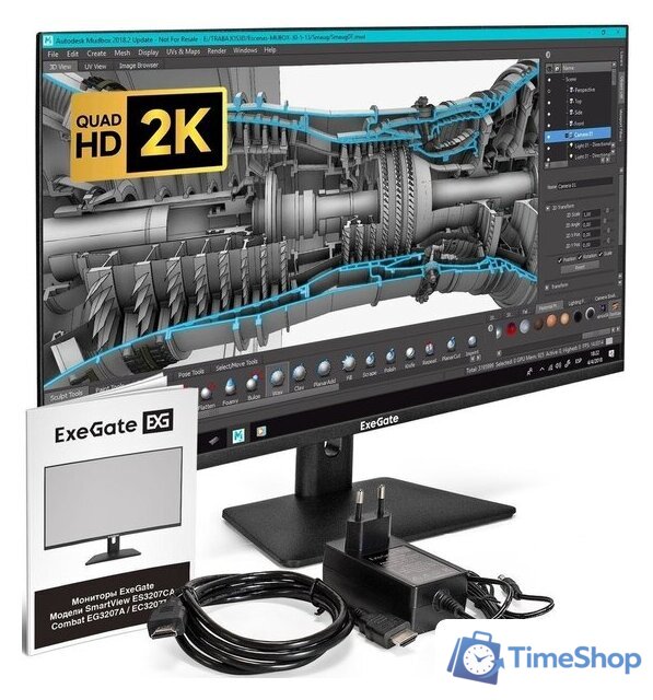 Монитор ExeGate SmartView ES3207CA EX297504RUS - Изображение №5 — Интернет-магазин Time-Shop