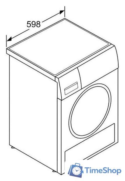 Сушильная машина Bosch Serie 6 WQG245APPL - Изображение №7 — Интернет-магазин Time-Shop
