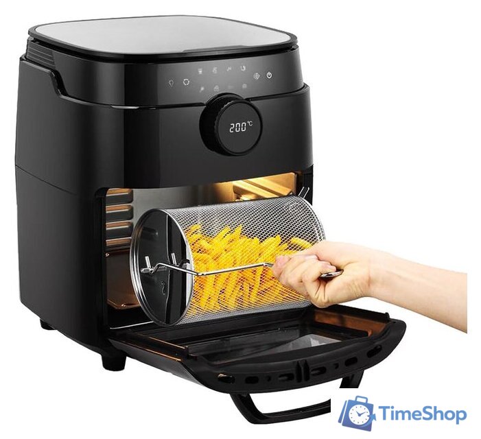 Аэрогриль (аэрофритюрница) Tesla Electronics AirCook Grill QG800 - Изображение №5 — Интернет-магазин Time-Shop