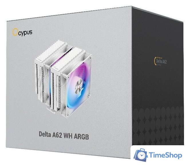 Кулер для процессора Ocypus Delta A62 WH ARGB - Изображение №9 — Интернет-магазин Time-Shop