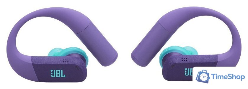 Наушники JBL Endurance Peak 4 (фиолетовый/бирюзовый) - Изображение №4 — Интернет-магазин Time-Shop
