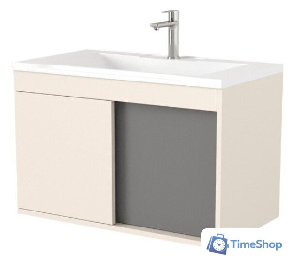  Дабер Тумба под умывальник 014 70 Т14.7.0.19 (бежевый/серый) - Изображение №1 — Интернет-магазин Time-Shop