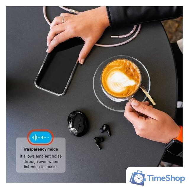 Наушники Fixed Pods Pro (черный) - Изображение №7 — Интернет-магазин Time-Shop