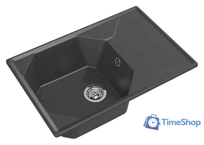 Кухонная мойка GranFest GF-U-740L (графит) - Изображение №1 — Интернет-магазин Time-Shop