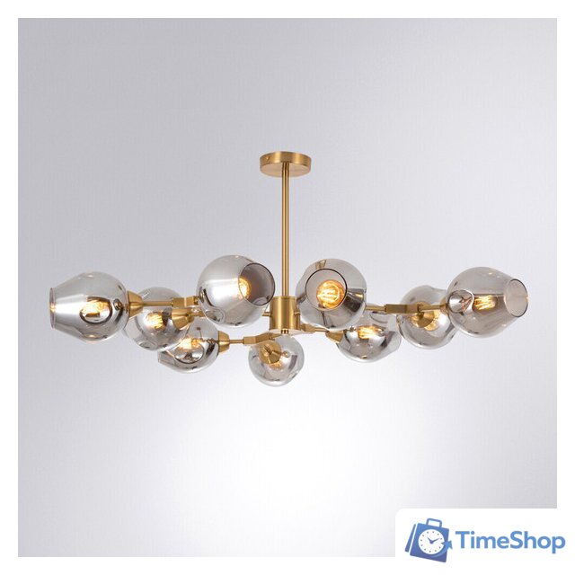 Люстра средней высоты Arte Lamp Yuka A7759PL-9PB - Изображение №2 — Интернет-магазин Time-Shop