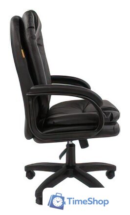 Офисное кресло CHAIRMAN 668LT N (экопремиум черный) - Изображение №4 — Интернет-магазин Time-Shop