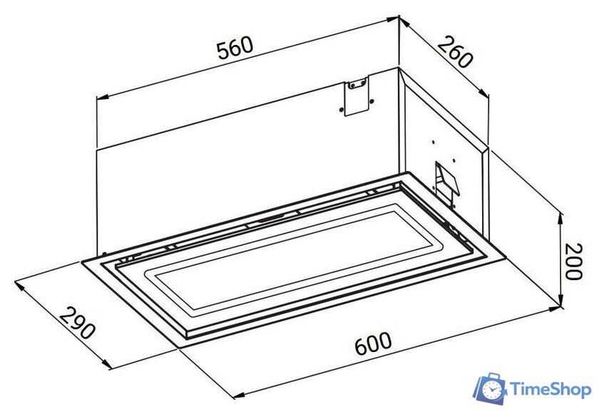 Кухонная вытяжка Weissgauff Quadra 600 Touch Black Glass - Изображение №22 — Интернет-магазин Time-Shop