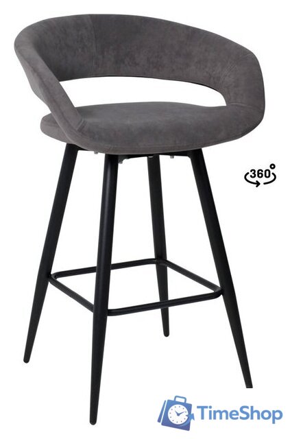 Стул Мамадома Barny-R 700 (b28 Antracite Lux\черный) - Изображение №2 — Интернет-магазин Time-Shop