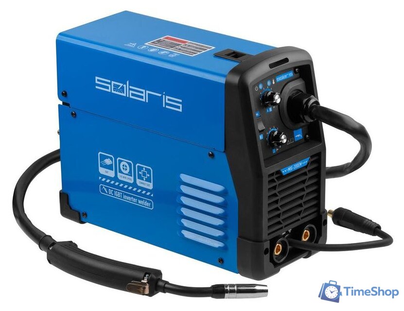 Сварочный инвертор Solaris MIG-200EM - Изображение №1 — Интернет-магазин Time-Shop