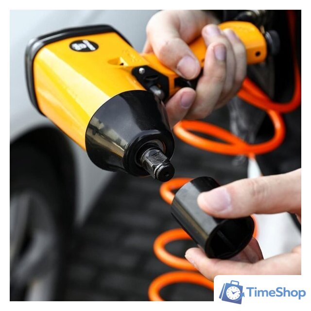  Deko Premium SET 34 018-0908 (прямая пневмошлифмашинка, пневмотрещотка, пневмодолото, пневмогайковерт) - Изображение №5 — Интернет-магазин Time-Shop