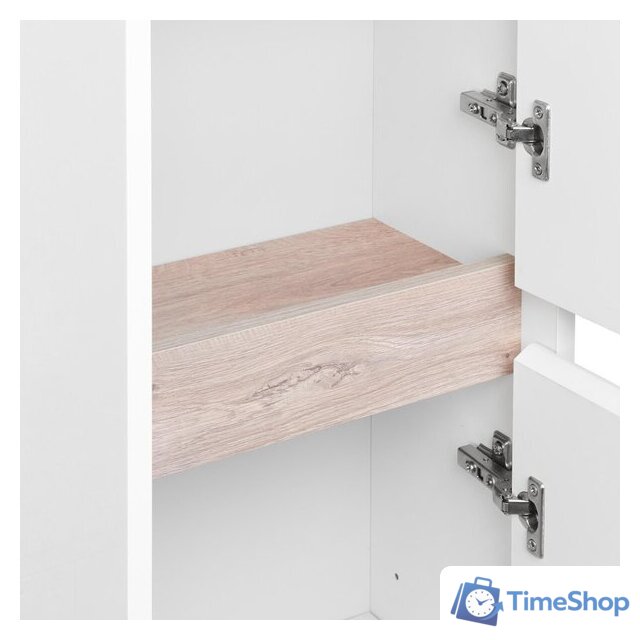  Акватон Шкаф-пенал Нортон 34 1A249403NT01R (правый, белый/дуб эндгрейн) - Изображение №3 — Интернет-магазин Time-Shop