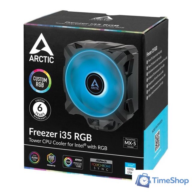 Кулер для процессора Arctic Freezer i35 RGB ACFRE00096A - Изображение №8 — Интернет-магазин Time-Shop