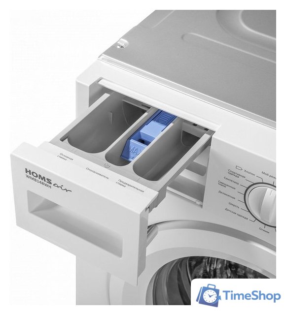 Стиральная машина HOMSair WMB148WH - Изображение №6 — Интернет-магазин Time-Shop