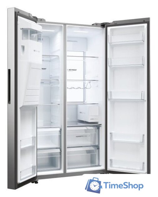 Холодильник side by side Haier HSW79F18CIMM - Изображение №6 — Интернет-магазин Time-Shop
