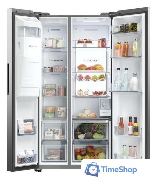 Холодильник side by side Haier HSW79F18CIMM - Изображение №3 — Интернет-магазин Time-Shop