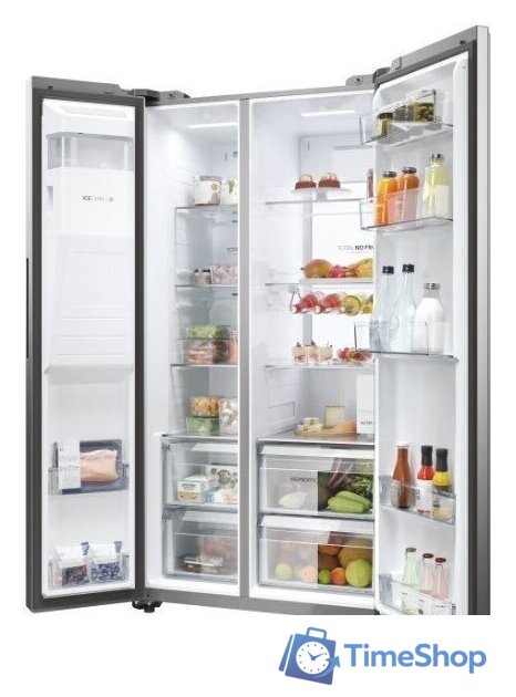 Холодильник side by side Haier HSW79F18CIMM - Изображение №5 — Интернет-магазин Time-Shop