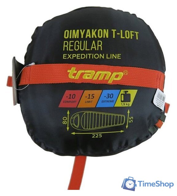Спальный мешок TRAMP Fjord T-Loft TRS-049R (левая молния) - Изображение №17 — Интернет-магазин Time-Shop