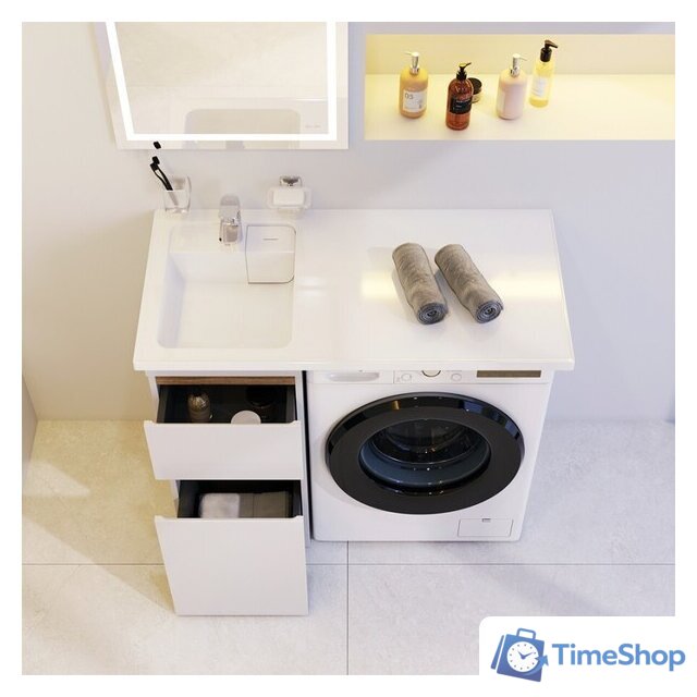 Умывальник AM.PM X-Joy M85AWPL1001WG - Изображение №3 — Интернет-магазин Time-Shop