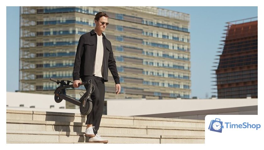 Электросамокат Xiaomi Mi Electric Scooter 1S (международная версия, черный) - Изображение №13 — Интернет-магазин Time-Shop