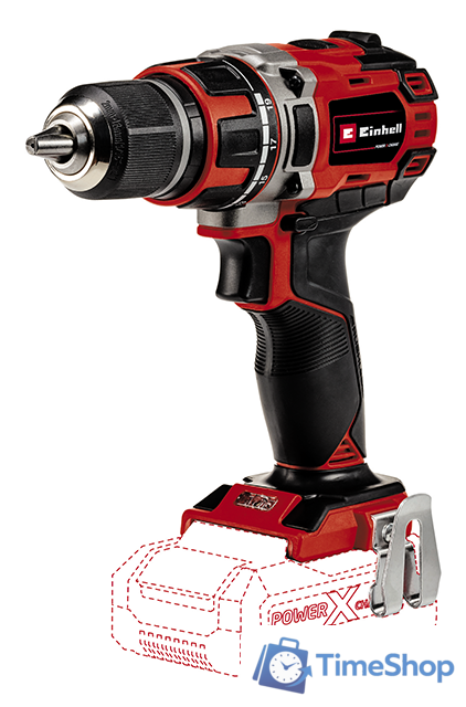 Дрель-шуруповерт Einhell TE-CD 18/50 Li BL-Solo (без АКБ) - Изображение №1 — Интернет-магазин Time-Shop
