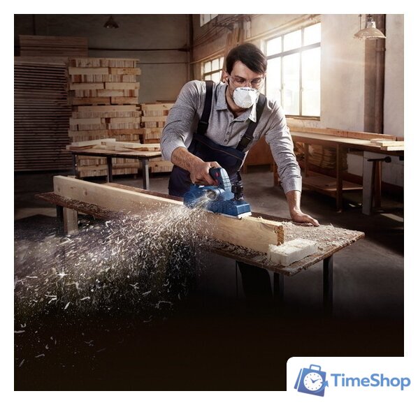 Рубанок Bosch GHO 6500 Professional [0601596000] - Изображение №5 — Интернет-магазин Time-Shop