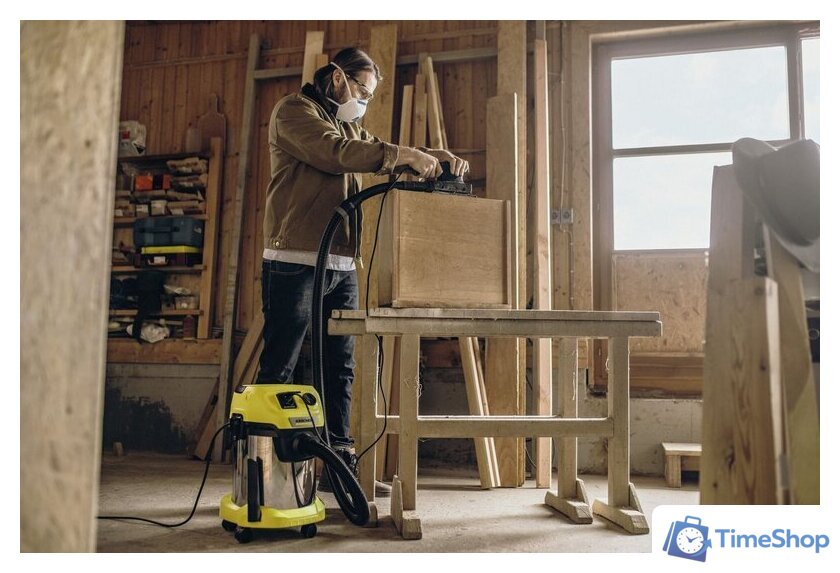 Пылесос Karcher WD 3 P S V-17/4/20 1.628-191.0 - Изображение №6 — Интернет-магазин Time-Shop