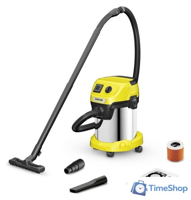 Пылесос Karcher WD 3 P S V-17/4/20 1.628-191.0 - Изображение №1 — Интернет-магазин Time-Shop