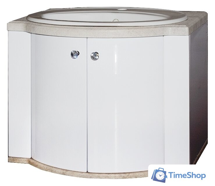  Гамма Тумба Турин с умывальником Гамма Люкс 4П - 65 (камень) - Изображение №1 — Интернет-магазин Time-Shop