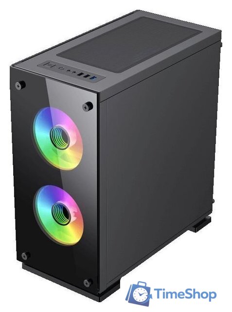 Корпус GameMax M65 (черный) - Изображение №6 — Интернет-магазин Time-Shop