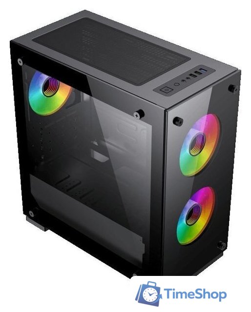 Корпус GameMax M65 (черный) - Изображение №5 — Интернет-магазин Time-Shop
