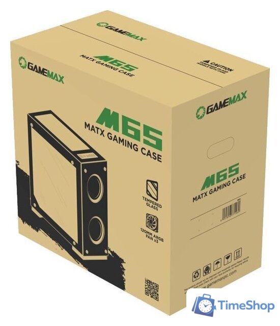 Корпус GameMax M65 (черный) - Изображение №11 — Интернет-магазин Time-Shop
