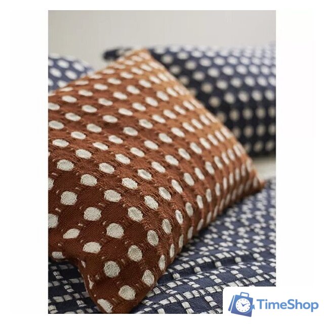 Чехол на подушку Tkano Essential. Polka dots TK23-CC0007 (карамельный) - Изображение №11 — Интернет-магазин Time-Shop