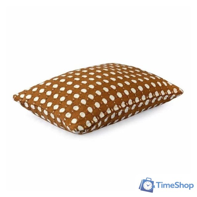 Чехол на подушку Tkano Essential. Polka dots TK23-CC0007 (карамельный) - Изображение №2 — Интернет-магазин Time-Shop