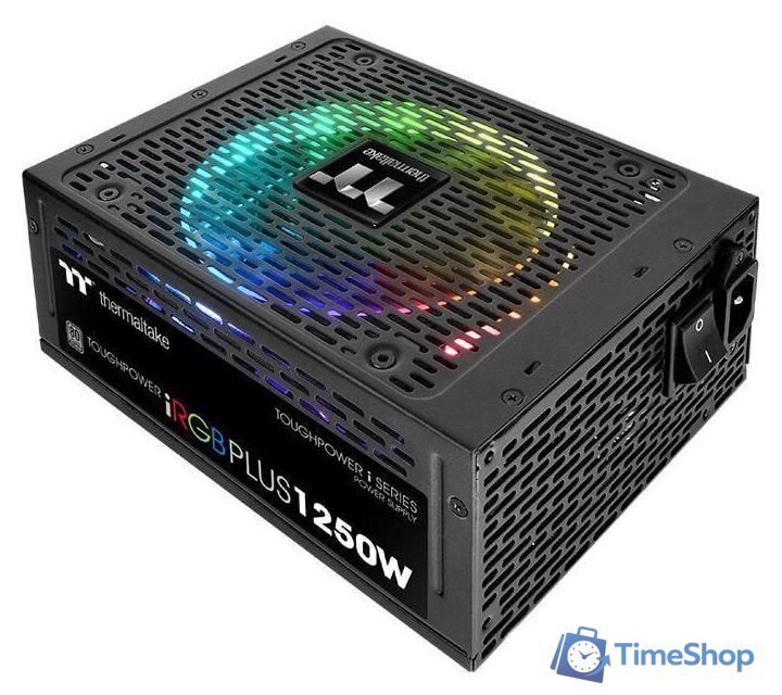 Блок питания Thermaltake Toughpower iRGB PLUS 1250W Titanium PS-TPI-1250DPCTEU-T - Изображение №1 — Интернет-магазин Time-Shop