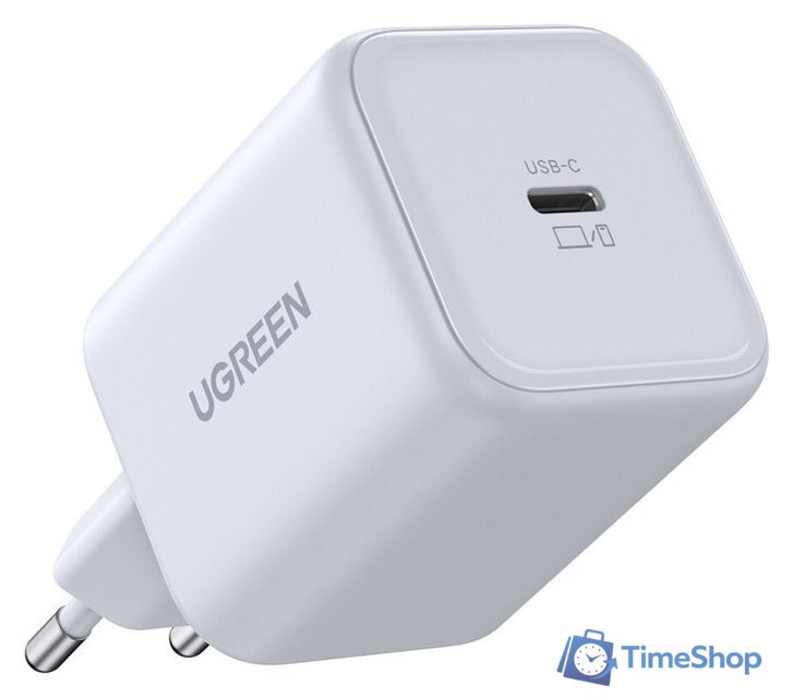 Сетевое зарядное Ugreen X524 65053 (белый) - Изображение №1 — Интернет-магазин Time-Shop