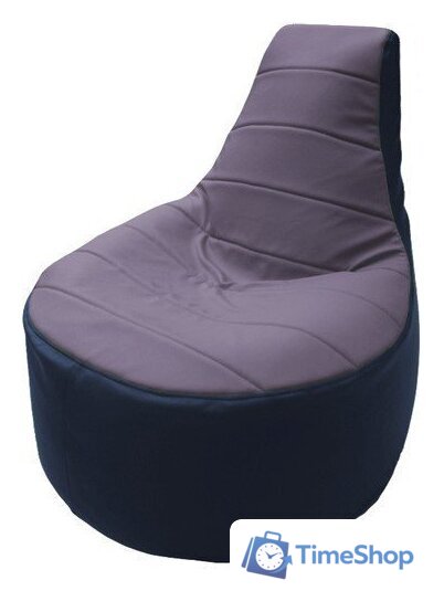 Кресло-мешок Flagman Трон Т1.3-18 (сирень/синий) - Изображение №1 — Интернет-магазин Time-Shop