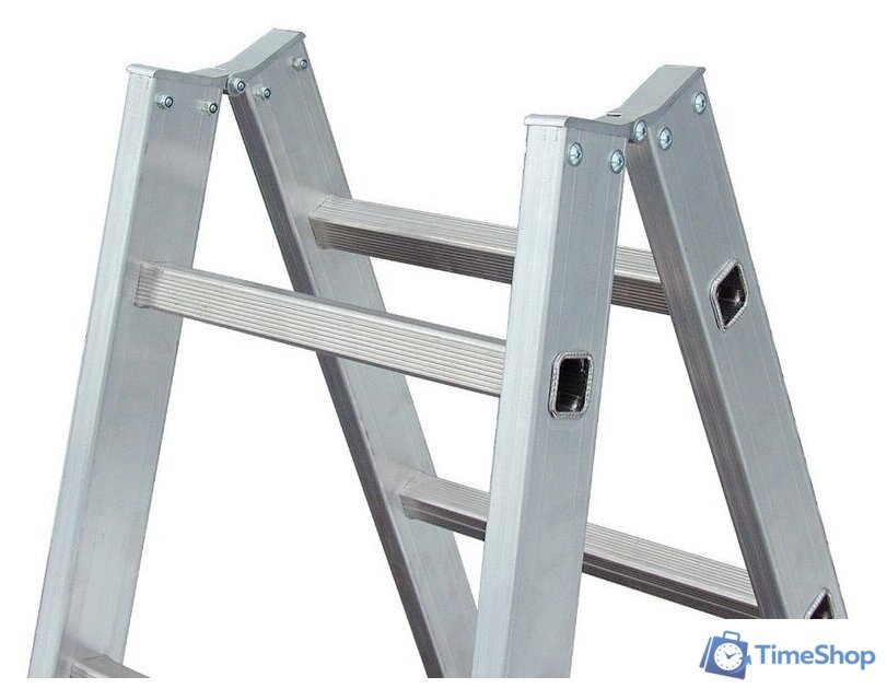 Лестница-стремянка Krause Stabilo с перекладинами 2х6 ступеней - Изображение №2 — Интернет-магазин Time-Shop
