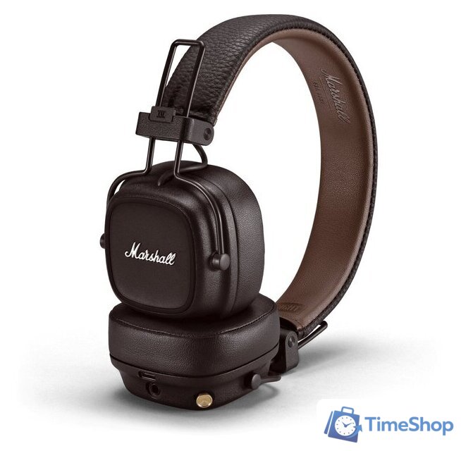 Наушники Marshall Major IV (коричневый) - Изображение №4 — Интернет-магазин Time-Shop