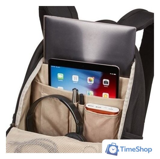 Городской рюкзак Case Logic Notion NOTIBP-114 (черный) - Изображение №4 — Интернет-магазин Time-Shop