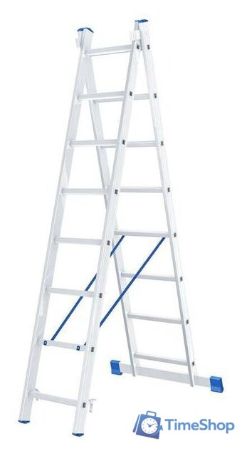 Лестница-стремянка СибрТех 97908 (2x8 ступеней) - Изображение №1 — Интернет-магазин Time-Shop