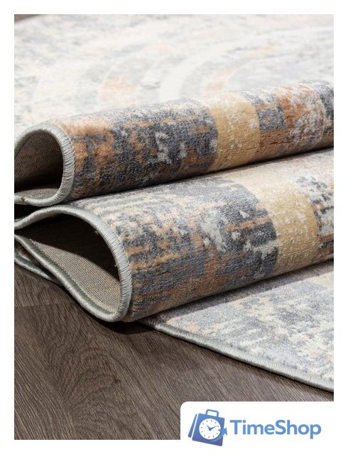 Ковер для жилой комнаты Merinos Zumma F258-OVAL-ORANGE (1.6х2.3) - Изображение №2 — Интернет-магазин Time-Shop