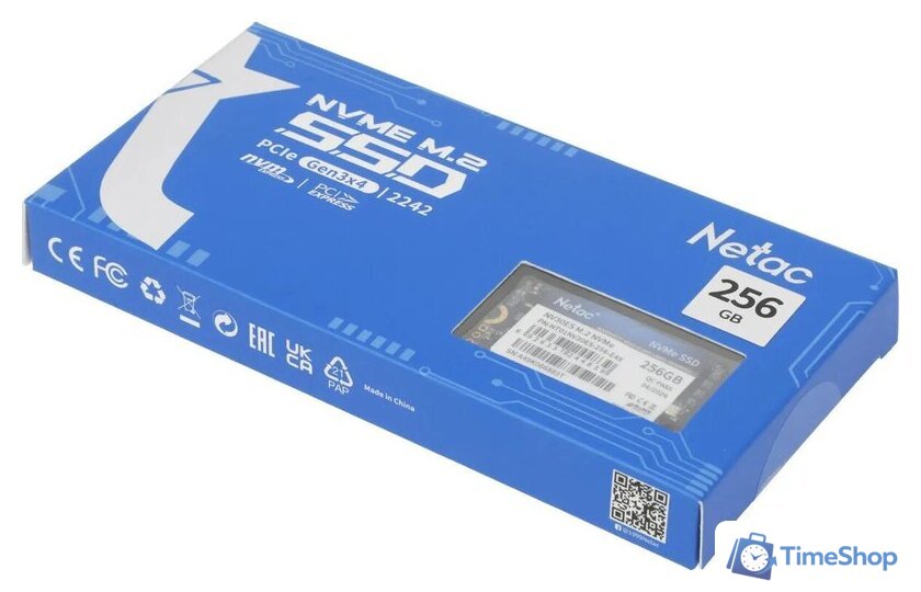SSD Netac NV30ES 256GB NT01NV30ES-256-E4X - Изображение №4 — Интернет-магазин Time-Shop