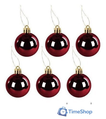 Елочная игрушка Золотая сказка Burgundy Style 592591 (бордо) - Изображение №8 — Интернет-магазин Time-Shop