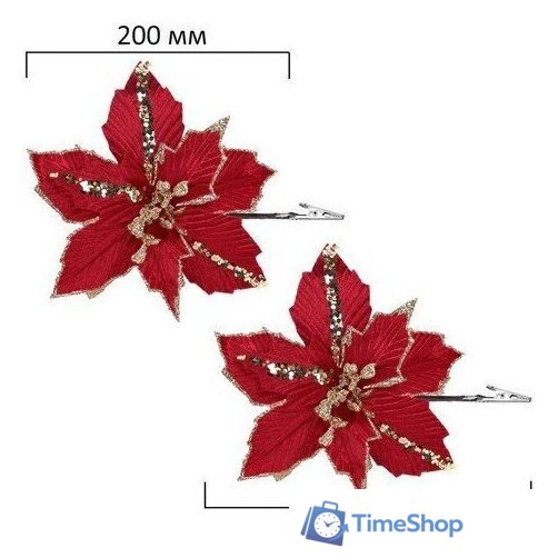 Елочная игрушка Золотая сказка Burgundy Style 592591 (бордо) - Изображение №2 — Интернет-магазин Time-Shop