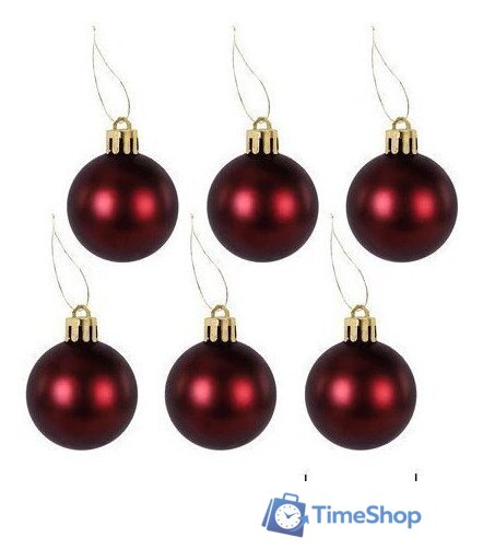 Елочная игрушка Золотая сказка Burgundy Style 592591 (бордо) - Изображение №7 — Интернет-магазин Time-Shop