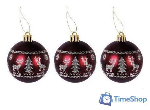 Елочная игрушка Золотая сказка Burgundy Style 592591 (бордо) - Изображение №13 — Интернет-магазин Time-Shop