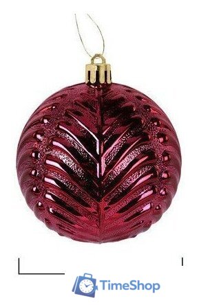 Елочная игрушка Золотая сказка Burgundy Style 592591 (бордо) - Изображение №17 — Интернет-магазин Time-Shop