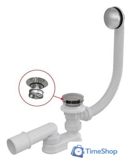 Сифон Alcaplast A504CKM - Изображение №1 — Интернет-магазин Time-Shop