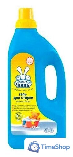 Гель для стирки Ушастый нянь Детский (1.2 л) - Изображение №1 — Интернет-магазин Time-Shop